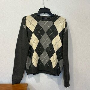 Brandy Melville’s argyle sweater